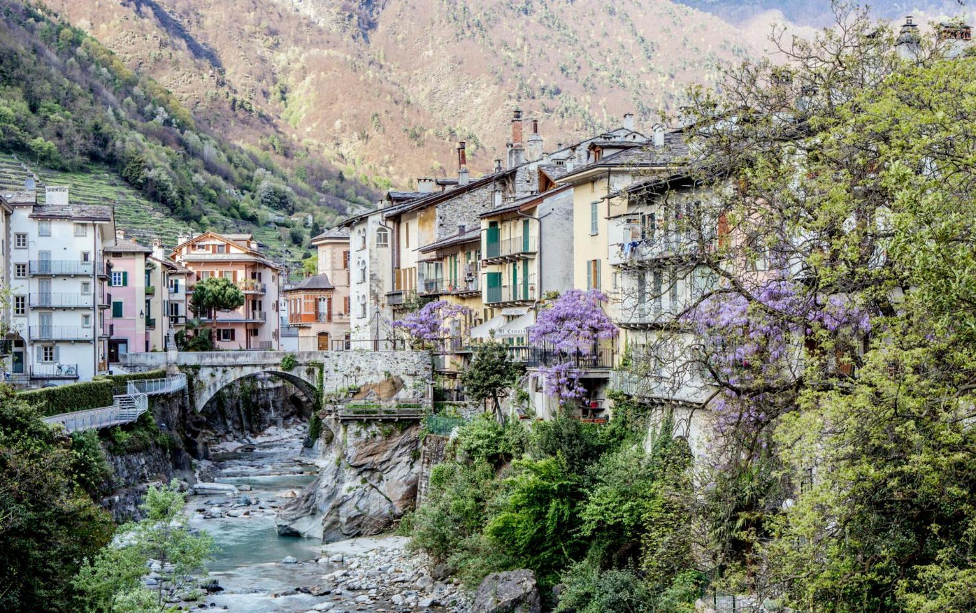 San Giuan, Ad Un Passo Dal Centro Leilighet Chiavenna Eksteriør bilde